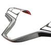 Reliable-Car Steering Wheel Cover Steering Wheel Cover Trim Carbon Fiber Steering Wheel Frame For Isuzu D-MAX