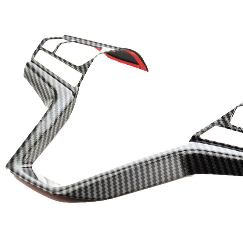 Reliable-Car Steering Wheel Cover Steering Wheel Cover Trim Carbon Fiber Steering Wheel Frame For Isuzu D-MAX