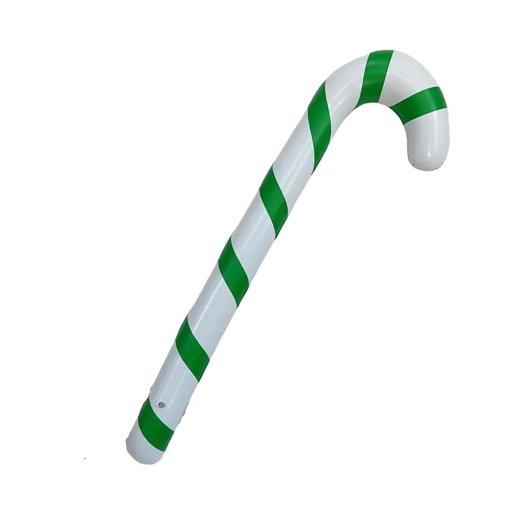 35 Inch Inflatable Christmas Candy Cane For Christmas Decorations, Outdoor Holiday Decorations