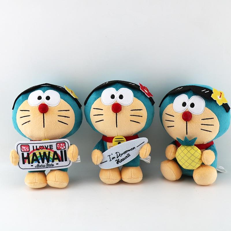 Cute Black Kitty Plush Toy Cartoon Anime Stuffed Animal Doll For Kids Short Plush Customizable Design 20cm/110g