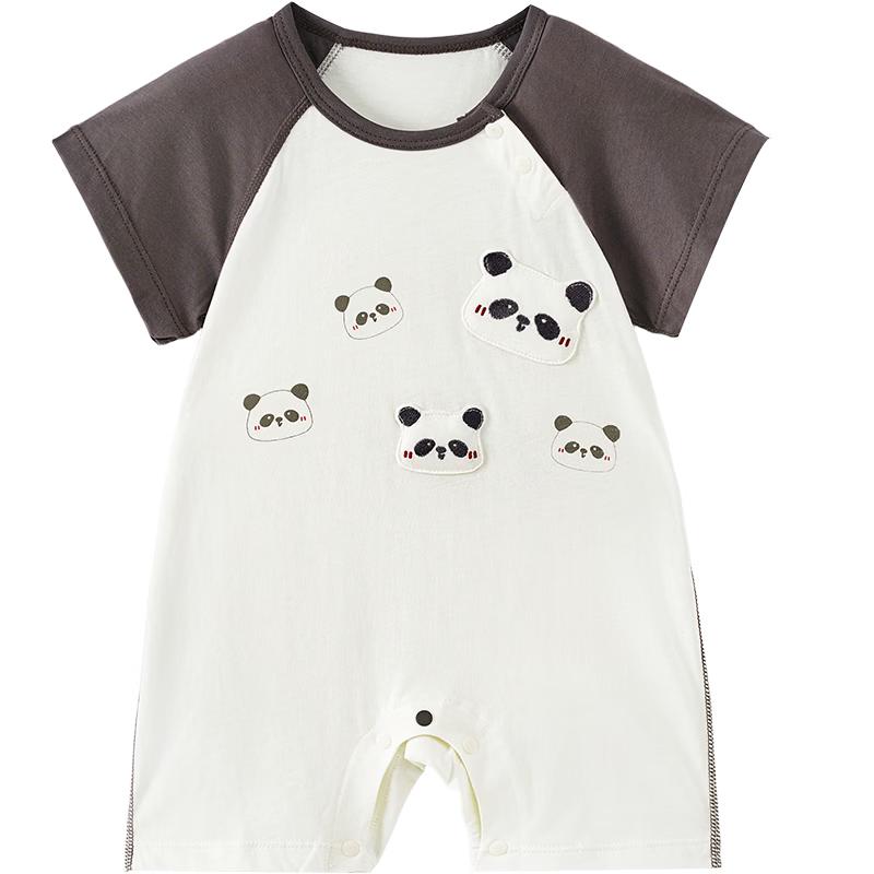 

TONGTAI Baby Short Sleeve Pure Cotton Romper 90cm