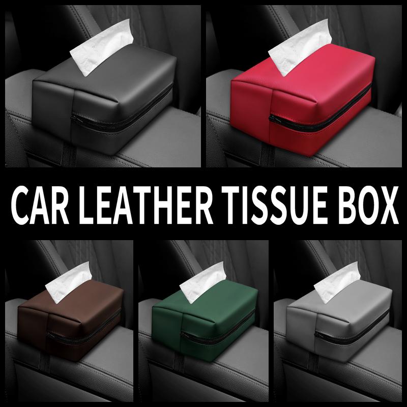 Car Mounted Tissue Box Drawer Box Creative Car Armrest Box Backrest Hanging Multifunctional Sun Visor Tissue Bag For Chevrolet