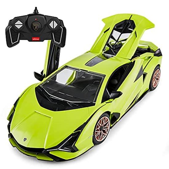 

Радиоуправляемая модель Lamborghini Sián в масштабе 1:18, Набор для сборки, Двери открываются вручную, Набор RC-модели, 2,4 ГГц