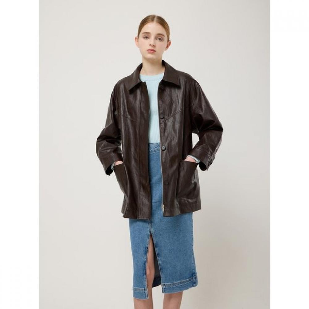 

Cc Collect Belted Jacket C253psf152c BR/66