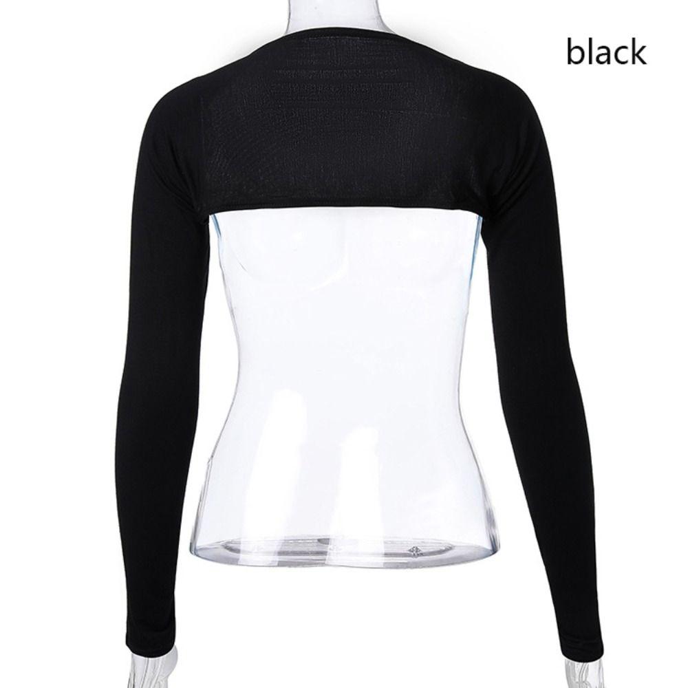 Soft Modal Arm Sleeves Shawl Long Shoulder Sleeves Crop Top Arm Sleeves Scarves  Outdoor Activity