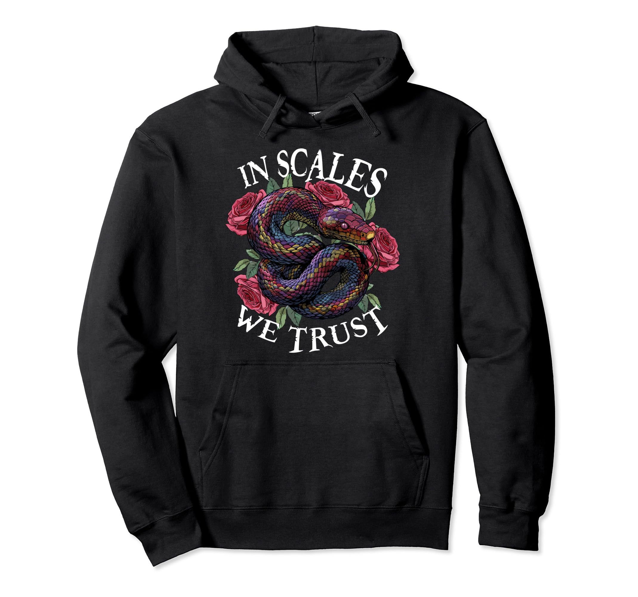 

Snake Owner Weight Scale We Trust Reptile Enthusiast Pet Snake Hoodie