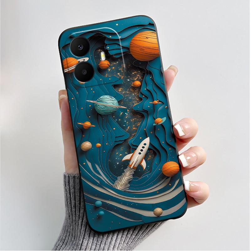 For TCL K70 4G 5G Case Luxury Fashion Butterfly Flower Black Soft Silicone Bumper Cover for TCL K70 Power T522A T522E Phone Case