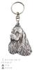 Clumber Spaniel - Silver-plated Dog Pendant, Handbag Decoration, Backpack Pendant by Art-Dog Brand