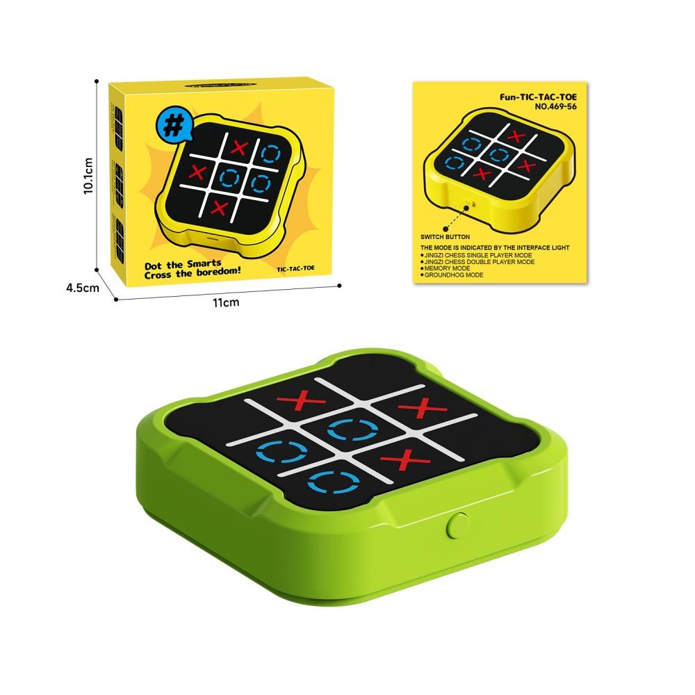 Tragbare 4 in 1 Elektronische Tic Tac Toe Brettspiele Multifunktionale Kinder Puzzlespielzeuge Handheld Brettspiel Spielzeuge Kindergeschenke
