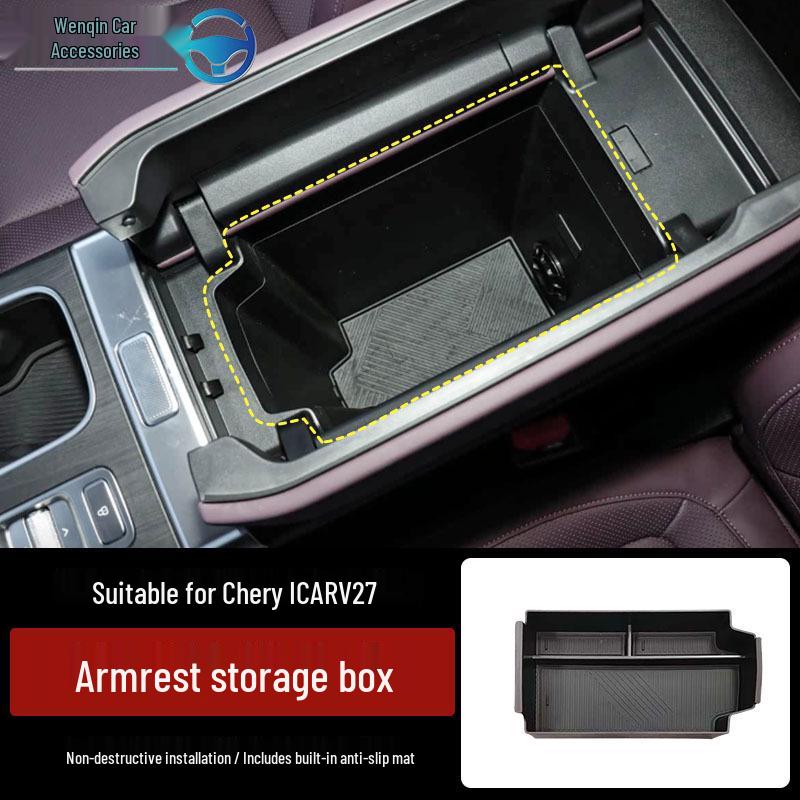 Chery ICAR V27 Armrest & Console Storage Box