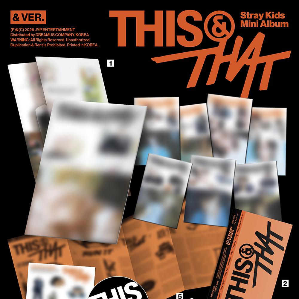 [POB] Stray Kids [THIS & THAT] Mini Album (& Ver.)