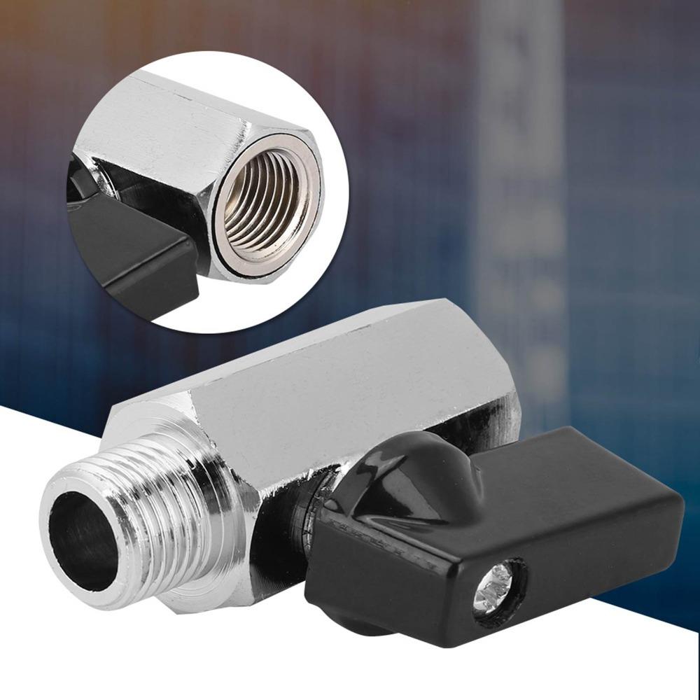 Durable G1/4 Threads Brass Mini Ball Handle Design Mini Size Ball Valve Water Ball Valve Water Cooling System