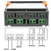 STC-1000 Digital LED Temperature Controller Heating Cooling Centigrade Thermostat 2 Relays Output with NTC Sensor Probe 12v 24v