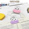 Stationery Clip 2-piece Set Plastic Transparent Textbook Cute Clear Convenient Easy Use Food Storage Document Paper Office Supplies Home Bookstore +
