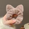 Plush Cat Ear Hair Tie for High Ponytails - Children's Hair Band Accessories