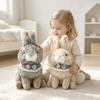 Simulated Rabbit Plush Toys Stuffed Animal Easter Bunny Adorable Rabbit Companion Doll Birthday Gifts For Children