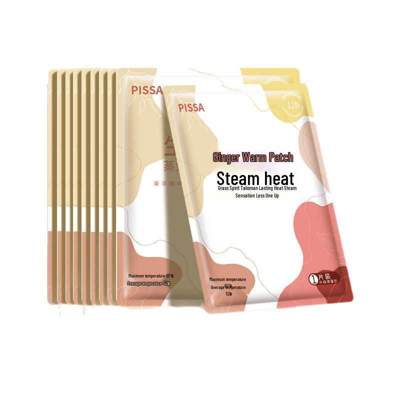 10-Pack Warm Baby Stickers for Menstrual Relief with Mugwort and Motherwort