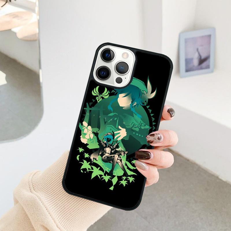Spiel Genshin Impact Venti Niedliche Handyhülle Für iPhone 17 Air 16 15 14 11 12 13 Pro MAX Plus Hülle Cover Schale