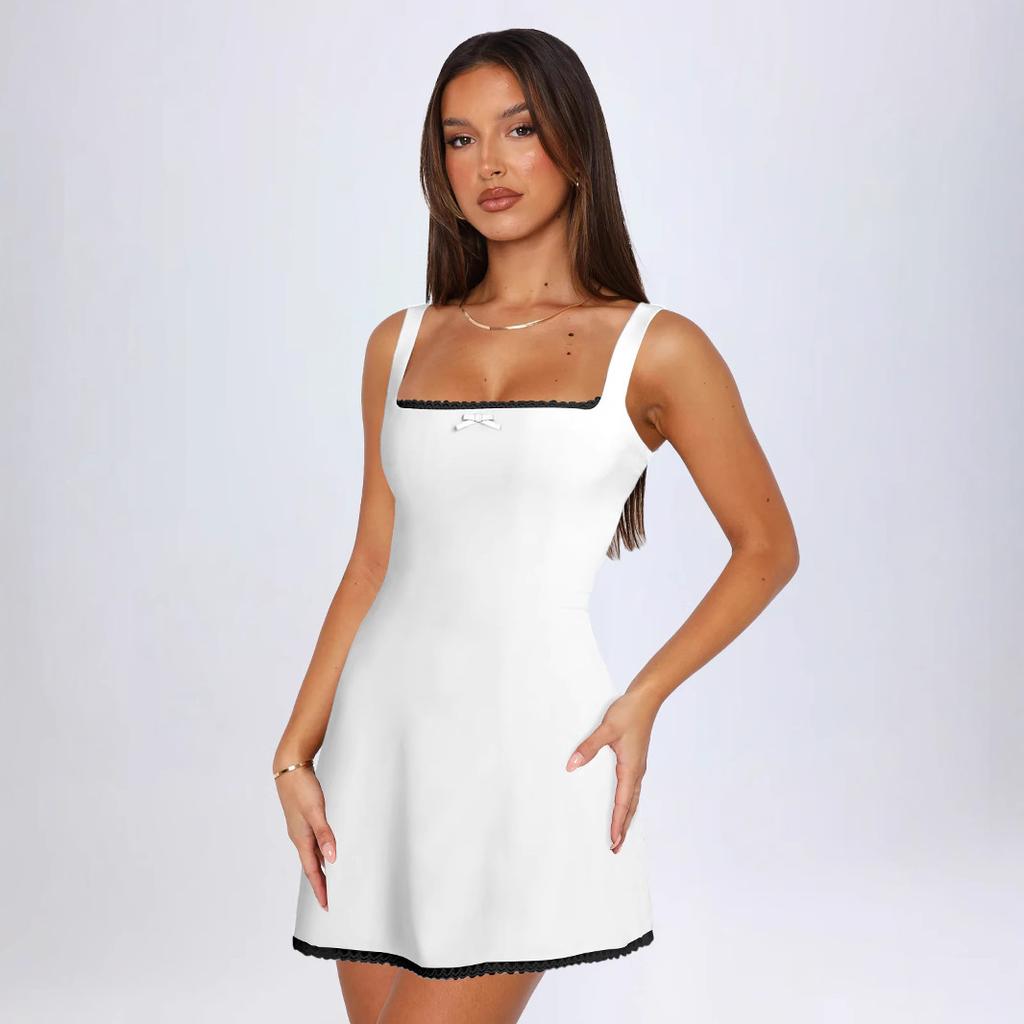 Mini-Kurzkleid für Damen