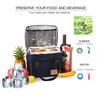 TOMSHOO Large Capacity Insulated  Reusable Foldable Cooler Tote Grocery Bag