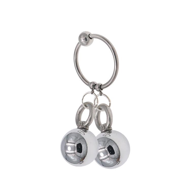 Stainless Steel Penis Pendant Physical Stretching Men's Exercise Sex Toys Flirting Adult Toys Weight-Bearing Device