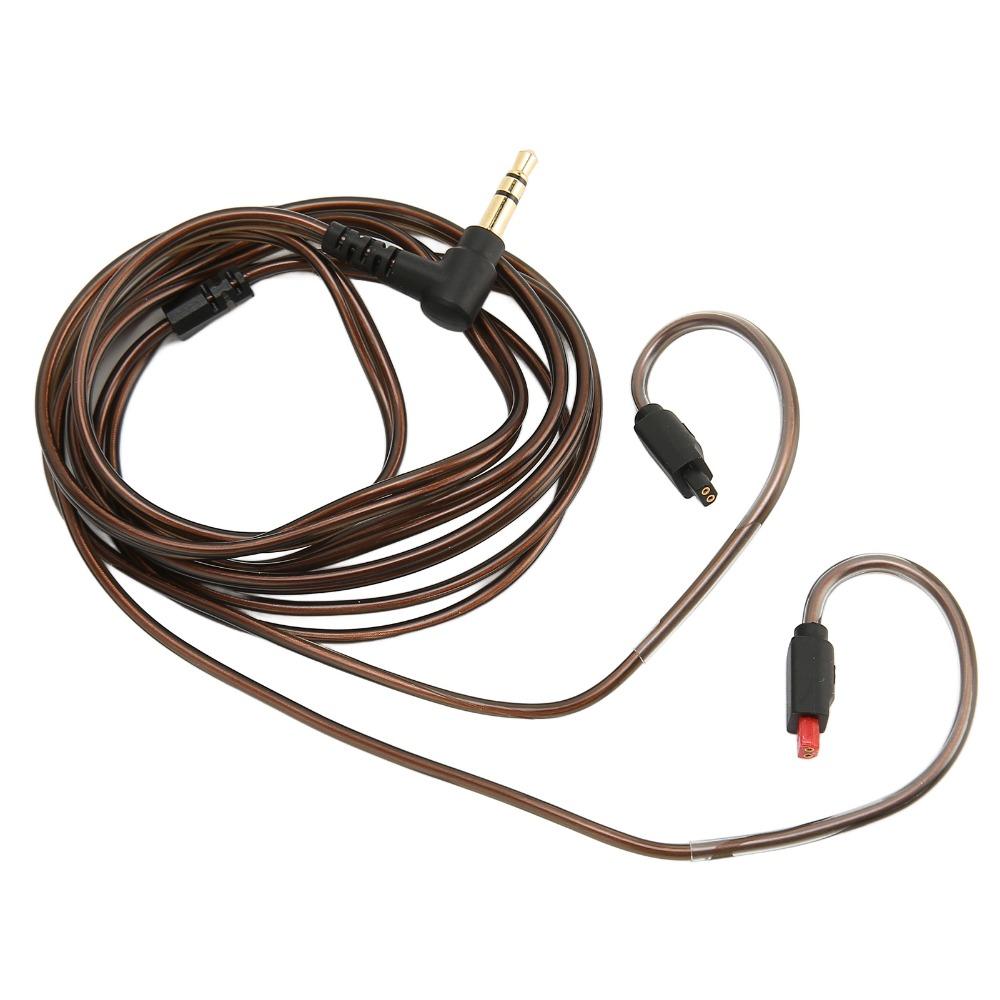 Plug and Play Replacement Earphone Cable 3.9ft Headphone Upgrade Cable Sound Cable for ATH IM04 IM03 IM02 IM01 IM50 IM70
