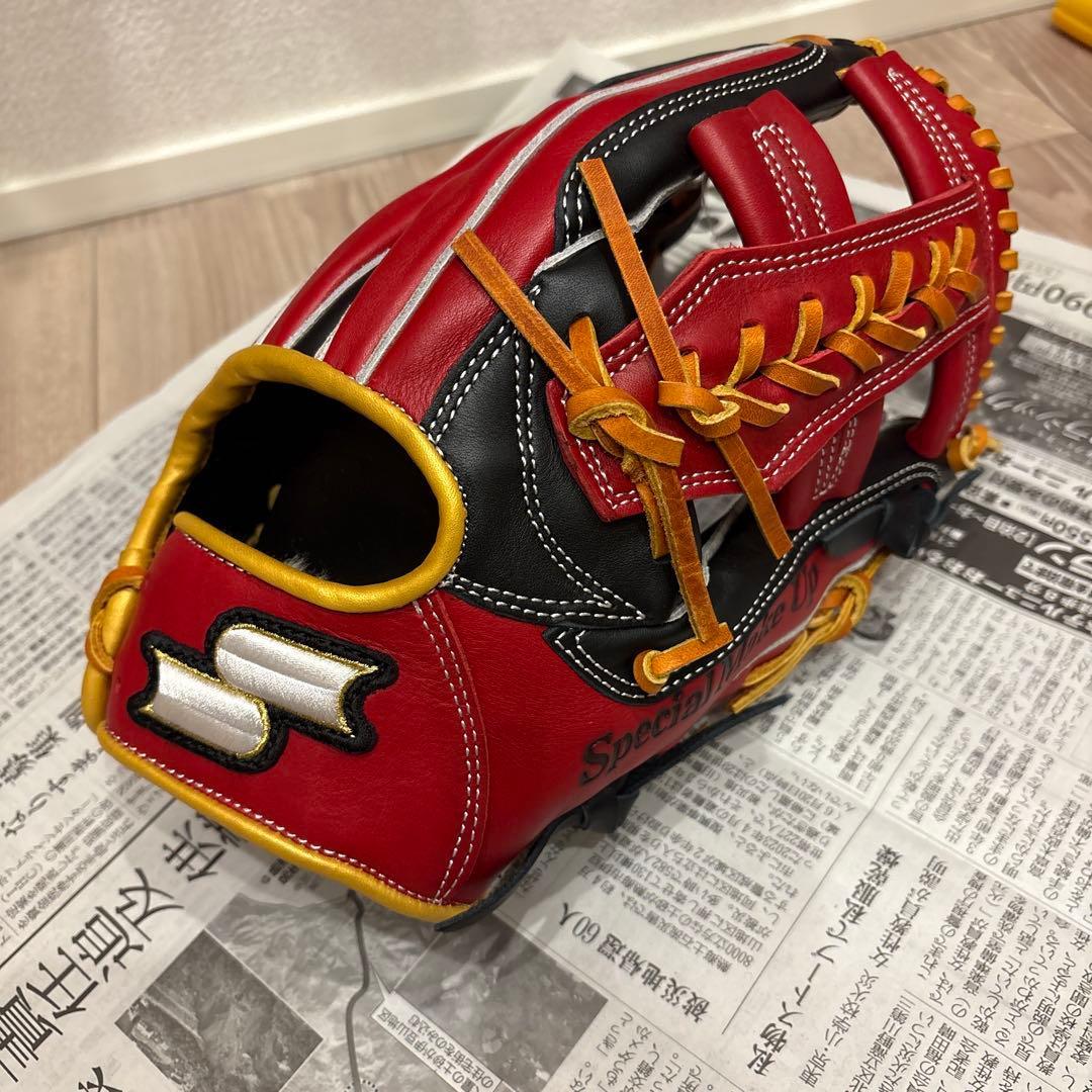 Used Soft glove SSK Tsuyoshi Nishioka model