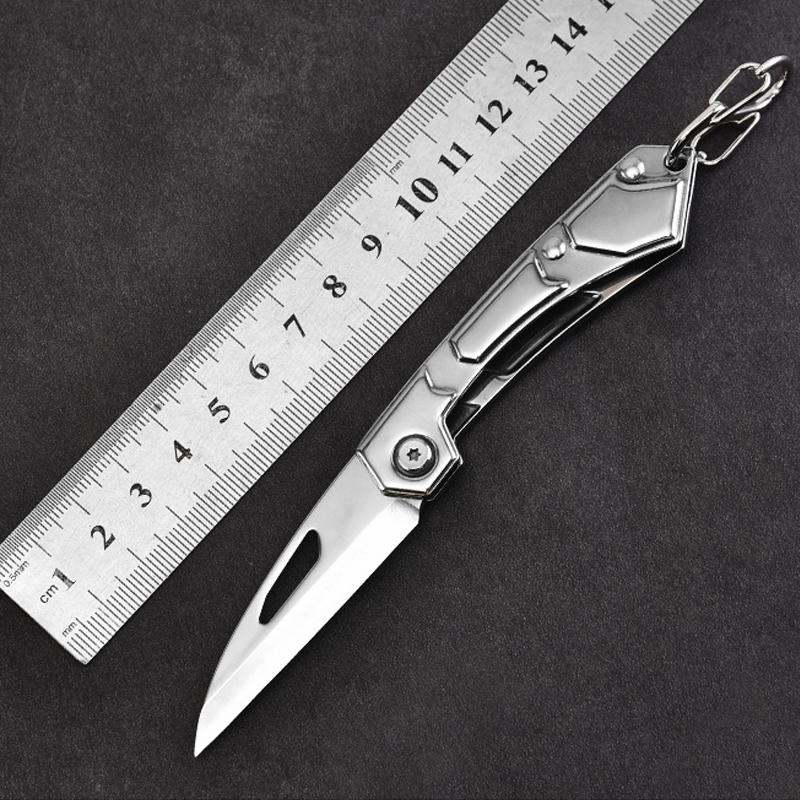 Camping folding knife fruit knife, professional outdoor knife, sharp knife portable hunting knife, multi-functional pocket knife