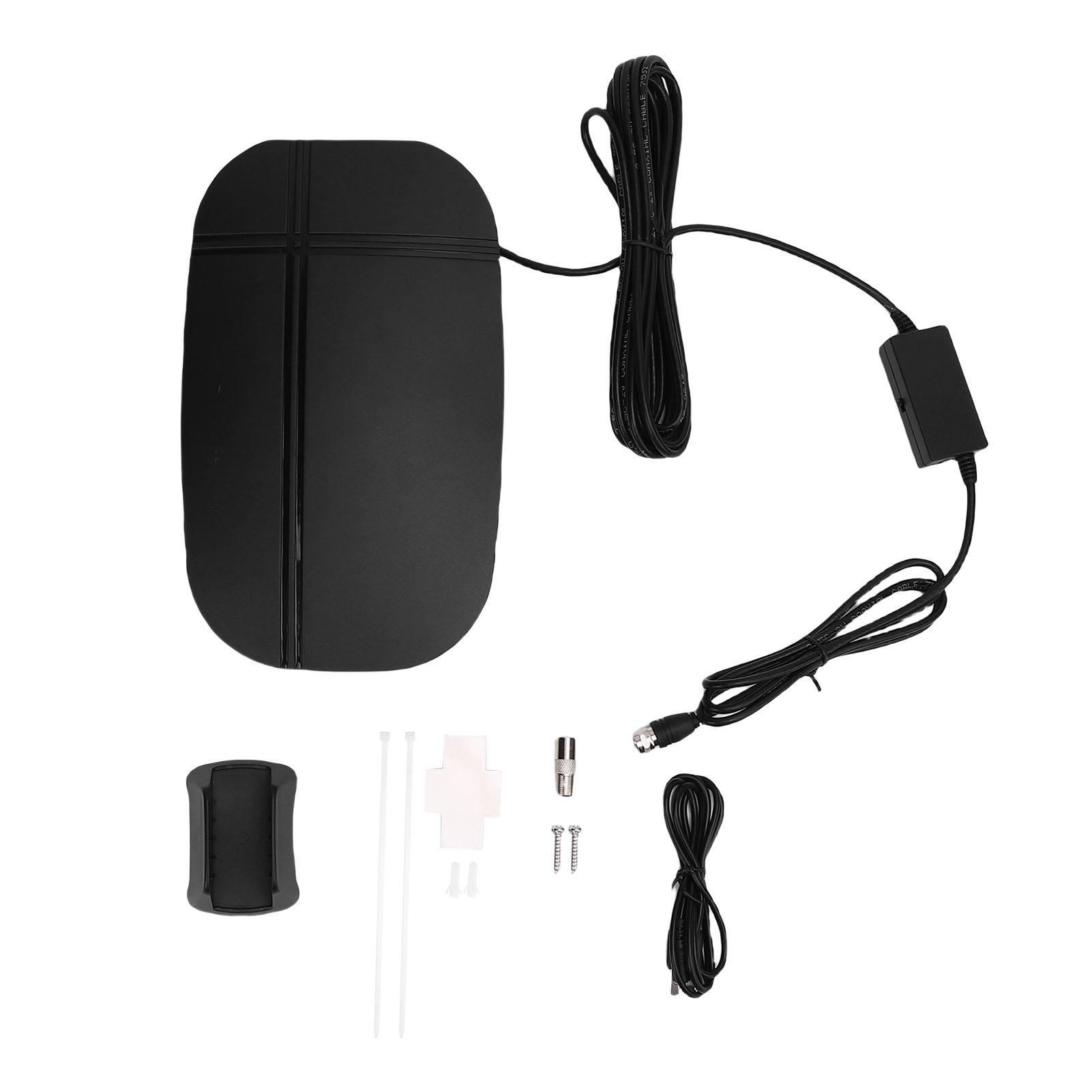 

ТВ-антенна Смарт Комнатная Дальний Прием HD Цифровая с Усилителем Усилитель Сигнала 4K 1080P для Loca