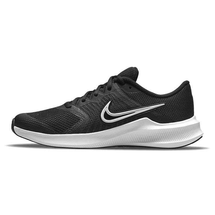 Nike Downshifter 11 Comfortable Non-Slip Wear-Resistant Breathable Low-Top Casual Running Shoes Women sneaker Black White CZ3949-001