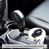 Center Console Carbon Fiber Gear Shift Knob Cover for Land Rover Discovery 3 Discovery 4 2004-2012 Auto Interior Accessories