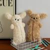 Plush Dog Pencil Pouch Cute Soft Pencil Case for Kids School Stationery Bag