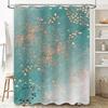 Chocolate Lover'S Bath Time Indulgence Shower Curtain Decadent Dessert Pattern Decor For Bathroom Set Includes Hook Rings (White