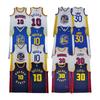 Mens Basketball Jersey Stephen Curry 30 10 NBA Style Stitched Sportswear Training Game Wear
