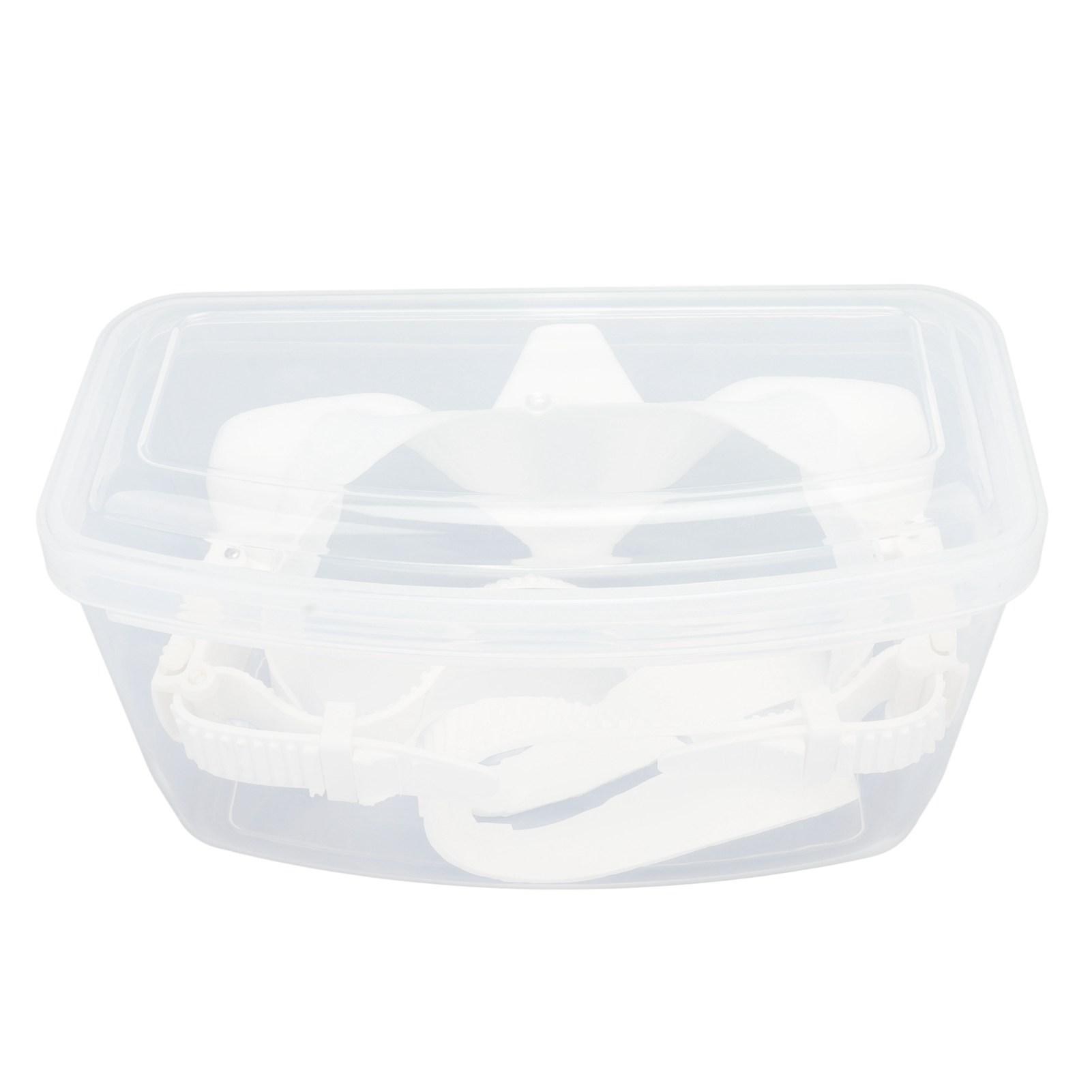 Очки для плавания Закаленное стекло Силикагель Сноркелинг Дайвинг Защита лица для взрослых Снаряжение для дайвинга