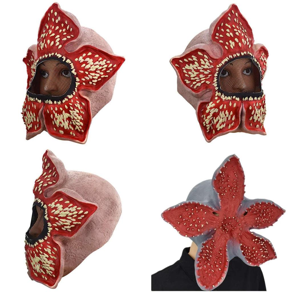Bw Gy-a030 Scary Demon Mask For Halloween Party Latex Material Horror Style