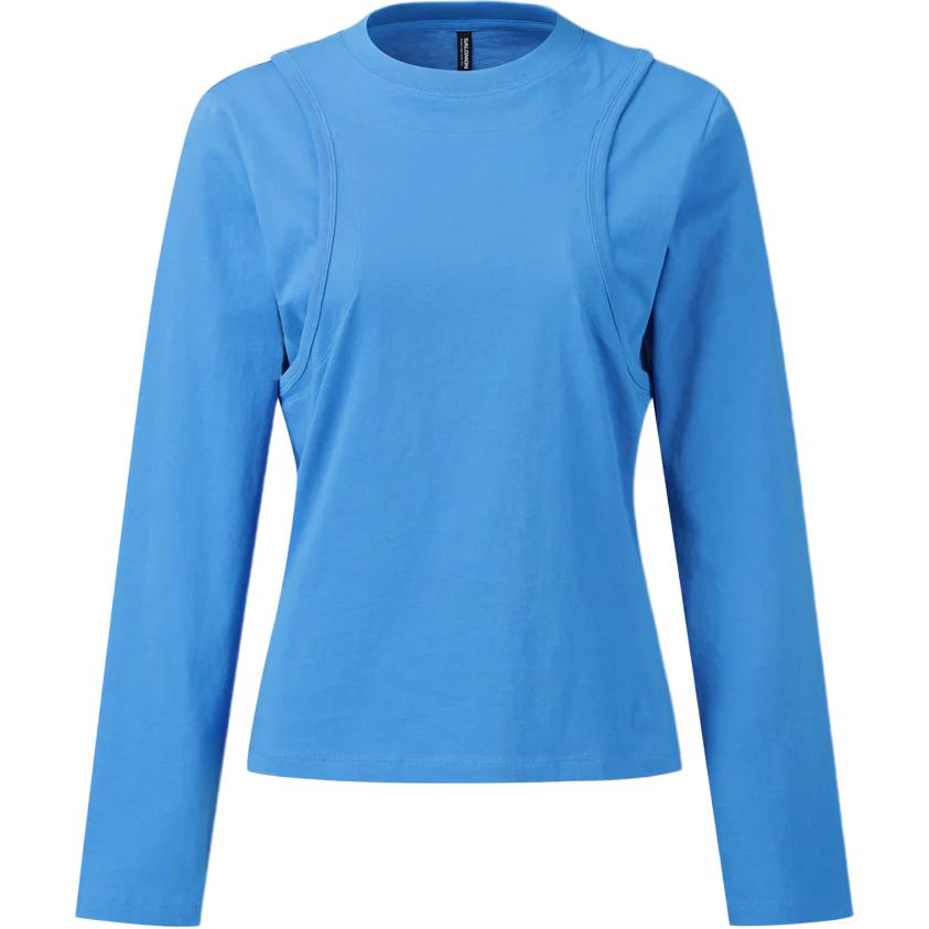 Salomon Letter Round Neck Pullover Long Sleeve T-Shirt Women tops D00696 S
