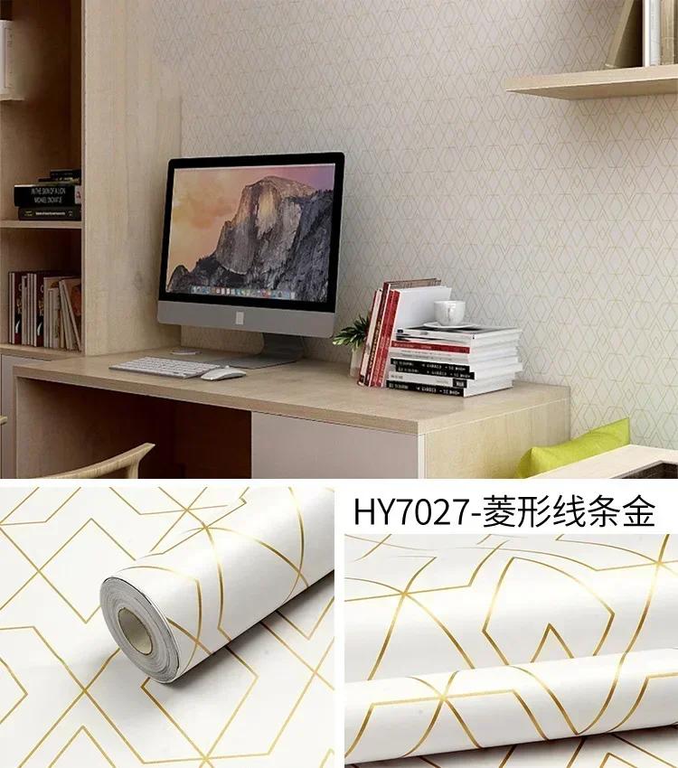 Thickened Nordic Style Self-Adhesive Water-Repellent Wall Cover For Bedroom Living Room Background Wall Old Furniture Table Decals
