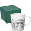 Arabia Crocus with Official Brand Gift Perfect for or aW1062354 Mug, 0.3L, Black, Packaging. Christmas, Weddings, Housewarmings.