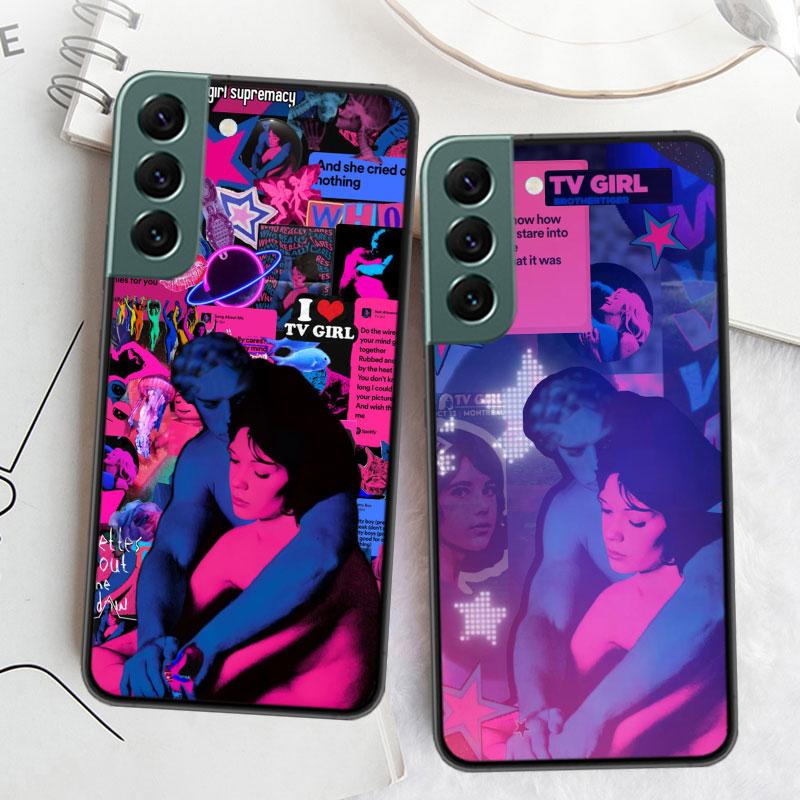 TV Girl Album Phone Case For Samsung Galaxy S22 S25 Ultra S21 S10 Plus S26 Edge S20 S23 S24 FE Cover Silicone Soft TPU Clear