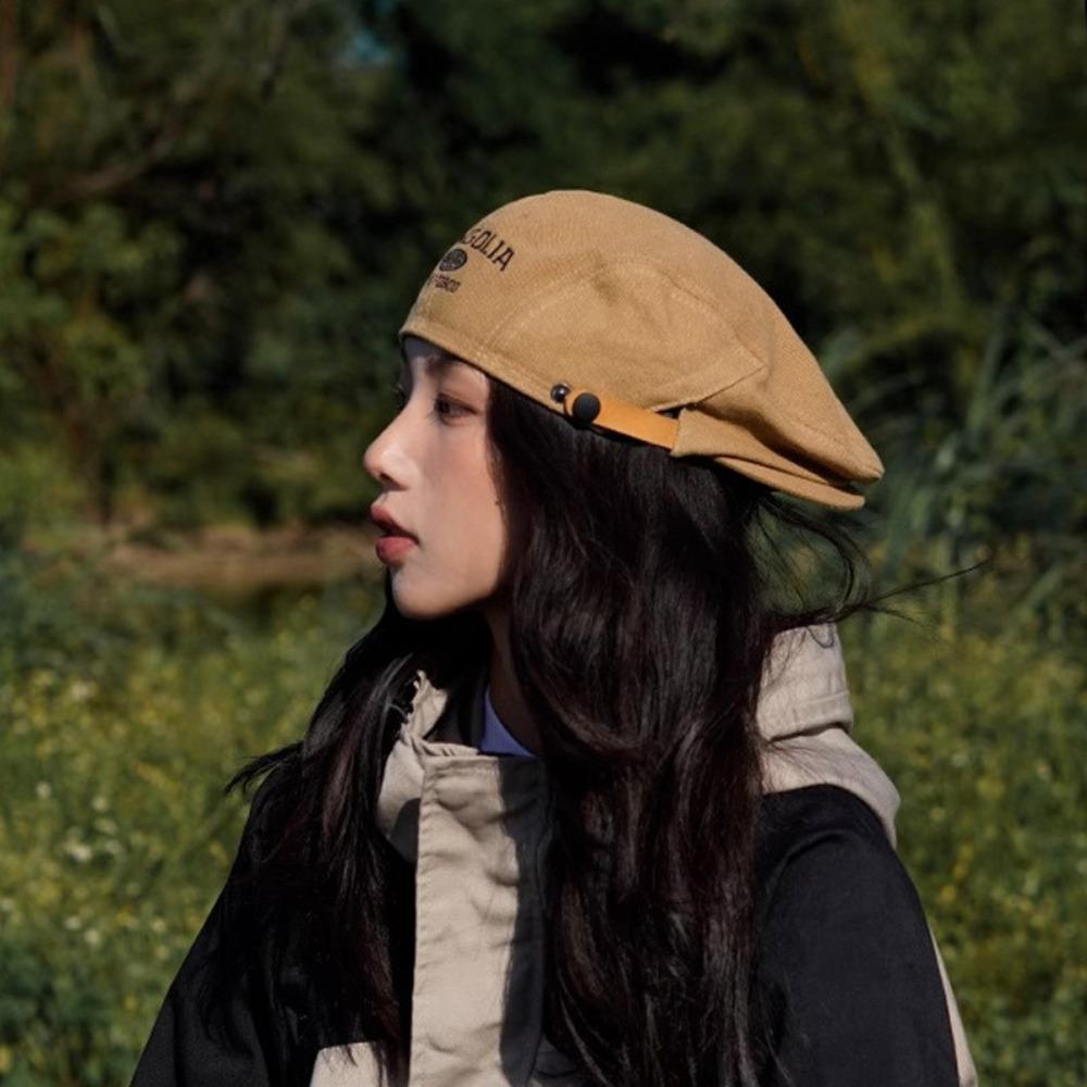 Cotton Beret Retro Beanie Hat Fashion Painter Hat  Unisex
