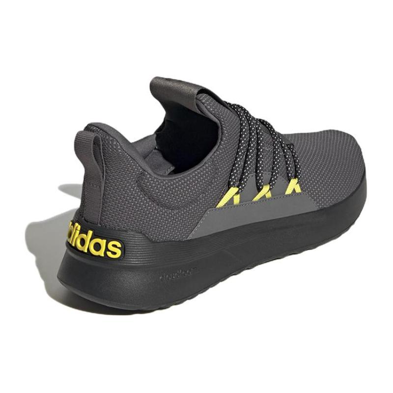 Adidas Lite Racer Adapt 5.0 Cloudfoam Slip On Shoes 'Grey Black' Sneakers GX6773