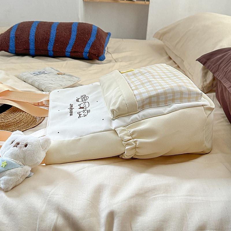 Cartoon Shoulder Bag Student Lightweight Crossbody Bag