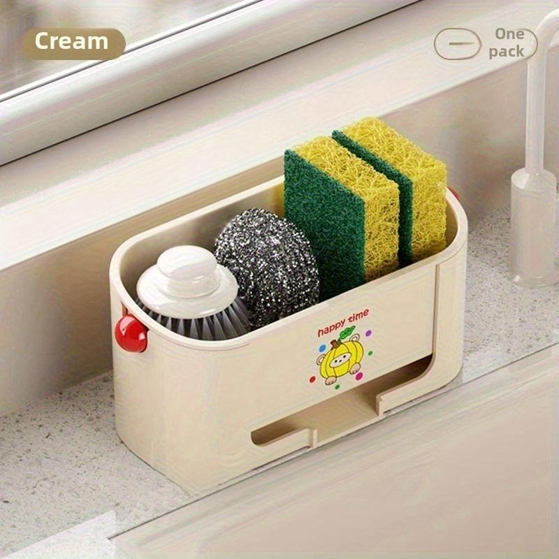 Sink, Shelves, Kitchen Drain Racks, Drain Baskets, Dishwashers, Dishcloths, Sponges, Wipe Storage Racks, Kitchen Sinks, Storage Baskets