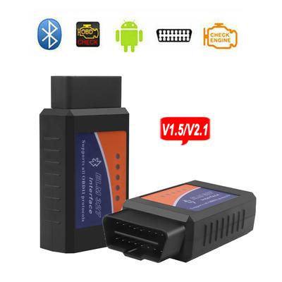 Bluetooth ELM327 OBDII Narzędzie do Diagnostyki Samochodowej dla Androida ELM327 V2.1 Czytnik Kodów OBD2 Skaner Narzędzie do Diagnostyki Samochodowej OBD2