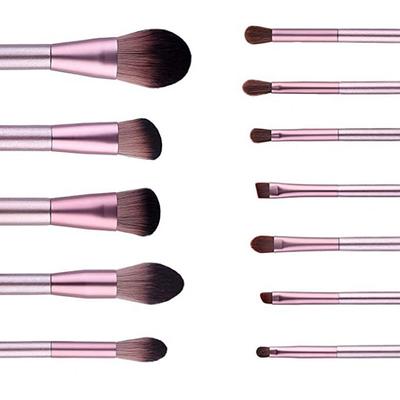 Foundation Pinsel Lose Puderpinsel Lidschattenpinsel Make Up Pinsel 12 teilig Schminkset Pinselset Beauty Tools