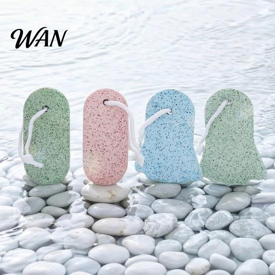 Double-sided Pumice Stone Natural for Feet Dead Skin Corn Callus Remover Foot Scrubber Exfoliator Pedicure Tool Men Women Volcanic