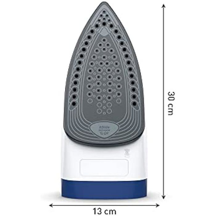 Fer à repasser à vapeur - tefal - fv2838 - 2400 w - effet pressing 180 g/min - réservoir 270 ml