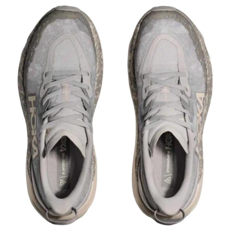 New HOKA ONE ONE Speedgoat 6 Cosmic Grey Alabaster Women's 1147811-CYLB