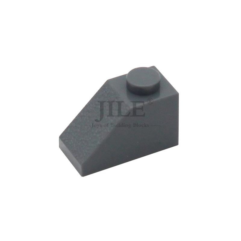 100pcs Moc Slope 45 2x1 3040 DIY Creative Enlighten Basics Building Blocks Bulk Bricks Compatible with Assembles Particles